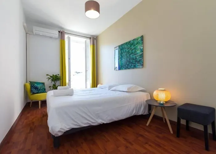 My Casa - Gioffredo 55 - 2 Beds W Ac On Massena Square アパート ニース